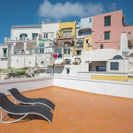 La Procidana House - Corricella Exlusive Terrace 빌라 외부 사진