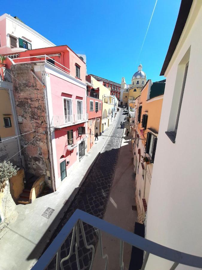 La Procidana House - Corricella Exlusive Terrace 빌라 외부 사진