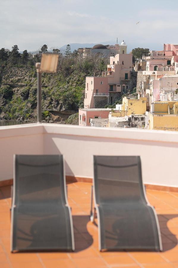 La Procidana House - Corricella Exlusive Terrace 빌라 외부 사진